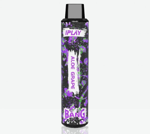 iPlay Bang 4000 Aloe Grape (Алоэ с виноградом) Одноразовый POD