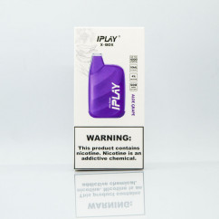 iPlay X-Box 4000 Aloe Grape (Алоэ с виноградом) Одноразовая электронная сигарета