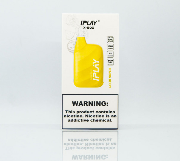iPlay X-Box 4000 Lemon Berry (Ягоди з лимоном) Одноразовий POD