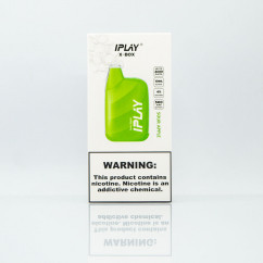 iPlay X-Box 4000 Sour Apple (Кисле яблуко) Одноразова електронна сигарета