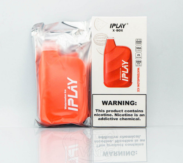 iPlay X-Box 4000 Watermelon Ice (Кавун з холодком) Одноразовий POD
