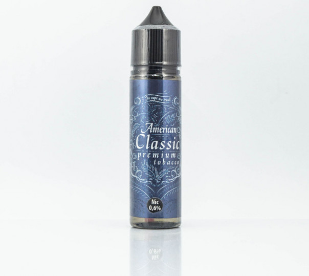 Рідина Iva Organic American Classic 60ml 3mg на органічному нікотині зі смаком тютюну з шоколадом