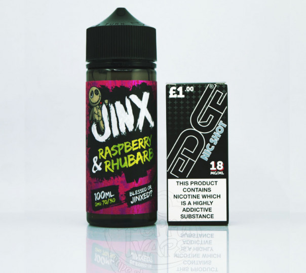 Jinx Raspberry Rhubarb 100ml 0mg без никотина