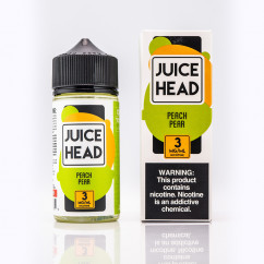 Juice Head Organic Peach Pear 100ml 3mg