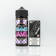 Summer Jams by Just Jam Organic Blackcurrant 120ml 3mg