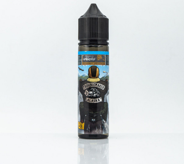 Жидкость Troublemaker Organic Alaska 60ml 3mg на органическом никотине со вкусом ежевики и крыжовника
