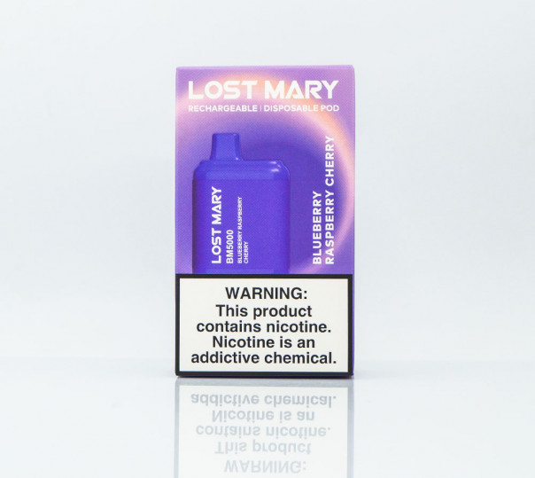 Lost Mary BM5000 Blueberry Raspberry Cherry (Черника, малина, вишня) Одноразовый POD