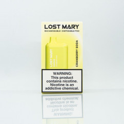 Lost Mary BM5000 Cranberry Soda (Клюквенная содовая) Одноразовая электронная сигарета