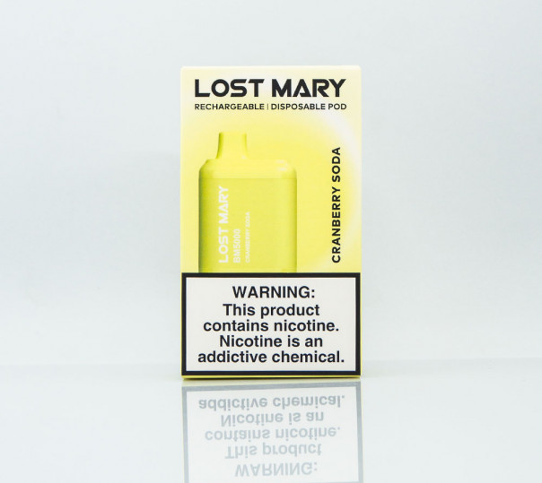 Lost Mary BM5000 Cranberry Soda (Журавлинна содова) Одноразовий POD
