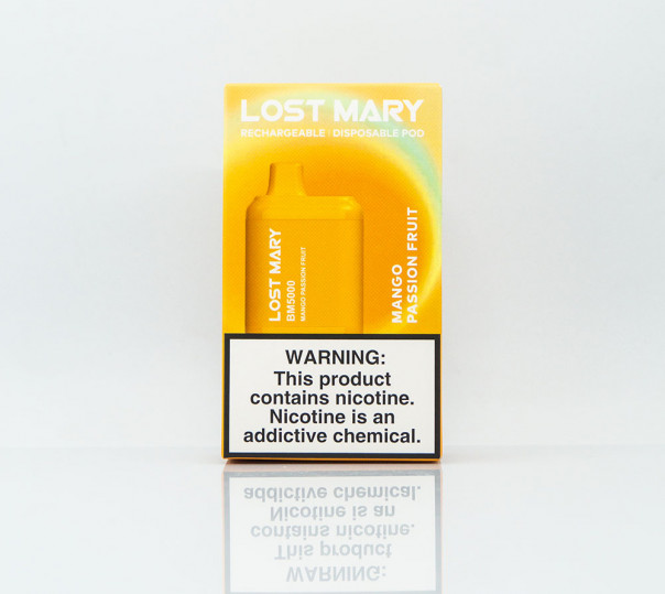 Lost Mary BM5000 Mango Passion Fruit (Манго и маракуйя) Одноразовый POD