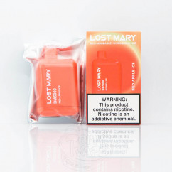 Lost Mary BM5000 Red Apple Ice (Червоне яблуко з холодком) Одноразова електронна сигарета
