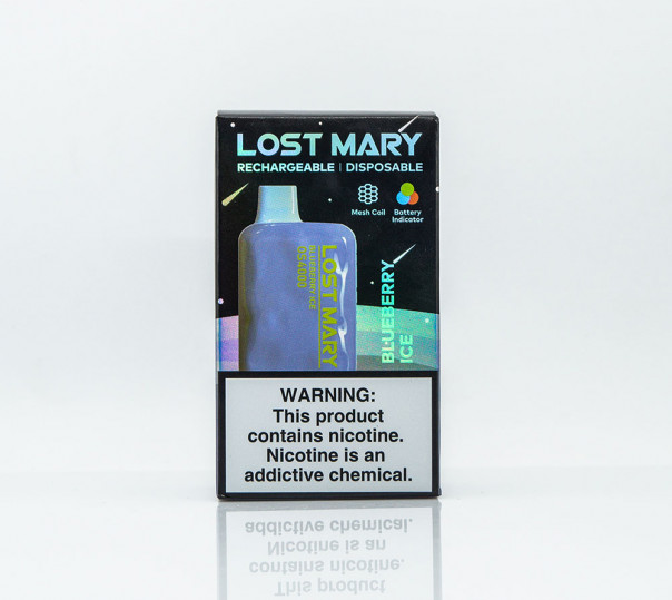 Lost Mary OS4000 Blueberry Ice (Черника с холодком) Одноразовый POD