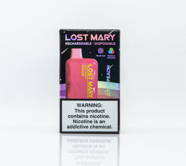 Lost Mary OS4000 Juicy Peach (Спелый персик) Одноразовый POD