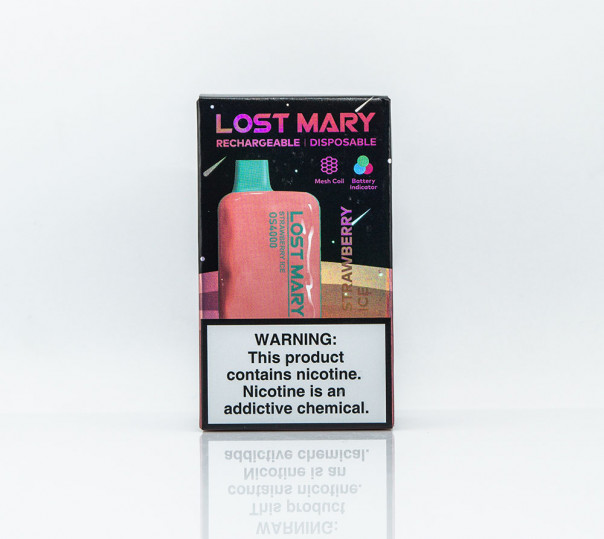 Lost Mary OS4000 Strawberry Ice (Клубника с холодком) Одноразовый POD