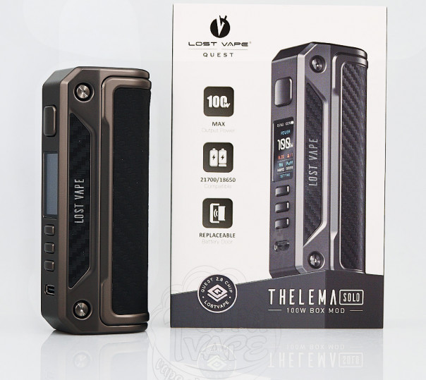 Lost Vape Thelema Solo 100W Бокс мод