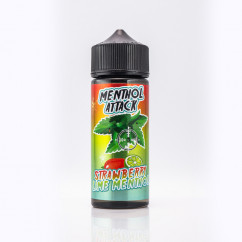 Menthol Attack Organic Strawberry Lime Menthol 100ml 0mg