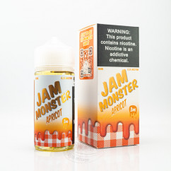 Jam Monster Organic Apricot 100ml 3mg