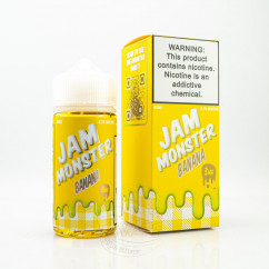 Jam Monster Organic Banana 100ml 3mg
