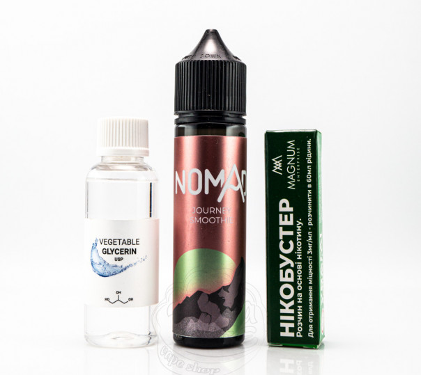 Набор для приготовления жидкости Nomad Organic Journey Smoothie 60ml 0mg без никотина
