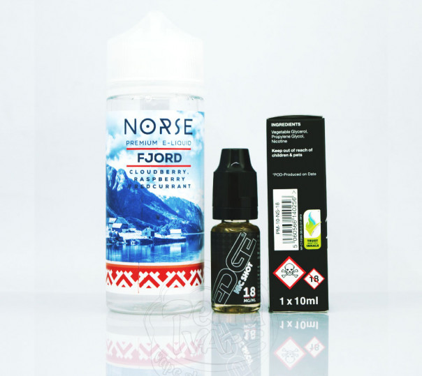 Norse Fjord - Cloudberry Raspberry Red Currant 100ml 0mg без никотина