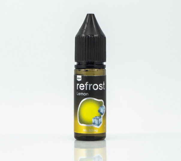 Жидкость Refrost Salt Lemon 15ml 50mg на солевом никотине со вкусом лимона