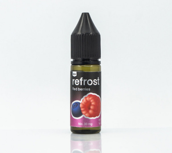 Рідина Refrost Salt Red Berries 15ml 30mg на сольовому нікотині зі смаком ягід