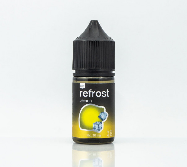 Рідина Refrost Salt Lemon 30ml 30mg на сольовому нікотині зі смаком лимона