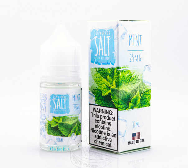 Жидкость Skwezed Salt Mint 30ml 50mg на солевом никотине со вкусом мяты