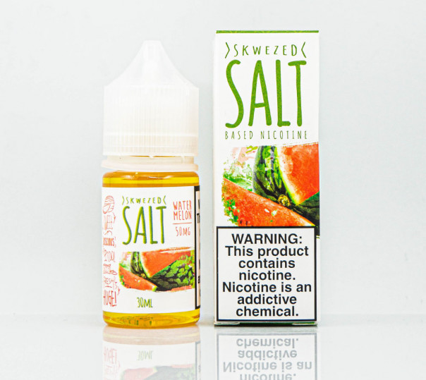 Жидкость Skwezed Salt Watermelon 30ml 50mg на солевом никотине со вкусом арбуза