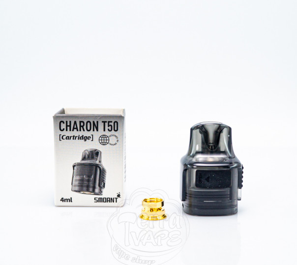Пустой картридж для многоразовой POD системы Smoant Charon T50 Empty Cartridge 4ml