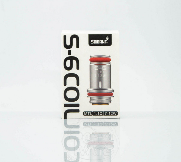 Испаритель Smoant S Series Coil для многоразовой POD системы Charon Baby Plus, Santi Pod Kit
