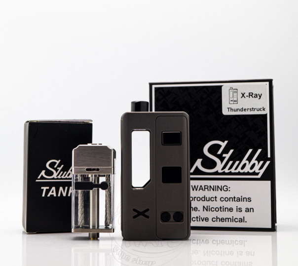 Stubby X-Ray 18650 со Stubby Tank by Suicide Mods x Orca Vape x Vaping Bogan АИО Система