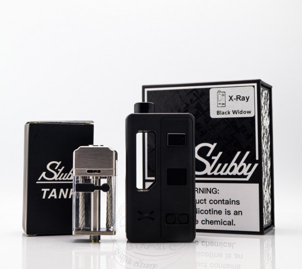 Stubby X-Ray 18650 со Stubby Tank by Suicide Mods x Orca Vape x Vaping Bogan АИО Система