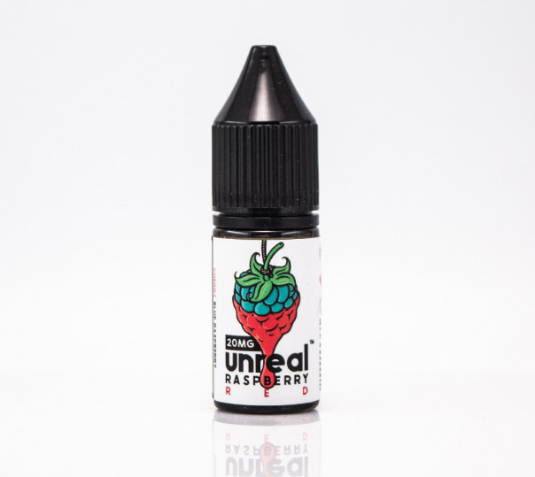 Жидкость Unreal Salt Raspberry Red 10ml 20mg на солевом никотине со вкусом малины и вишни