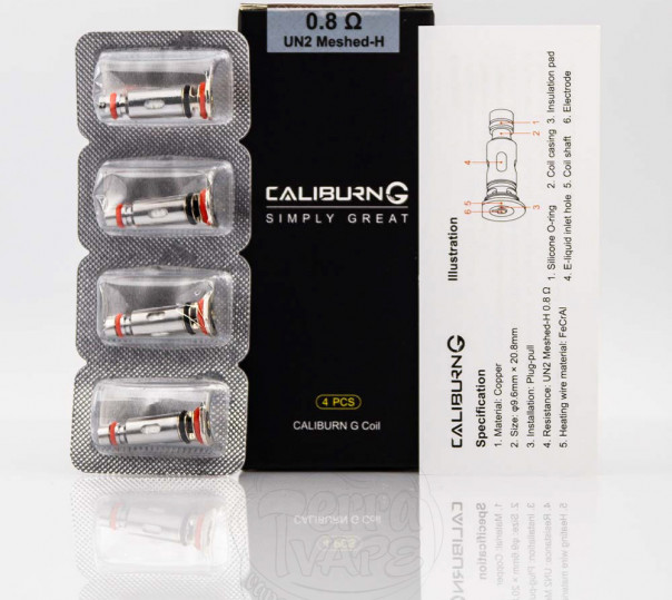 Випаровувач для Uwell Caliburn G, Caliburn Koko Prime, Caliburn G2, Caliburn GK2, Caliburn X Pod Kit