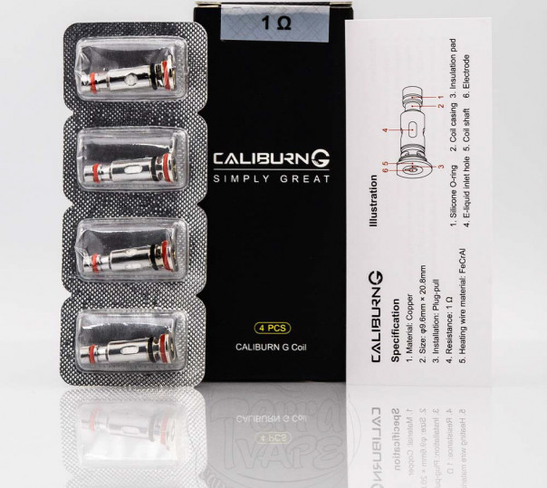 Випаровувач для Uwell Caliburn G, Caliburn Koko Prime, Caliburn G2, Caliburn GK2, Caliburn X Pod Kit