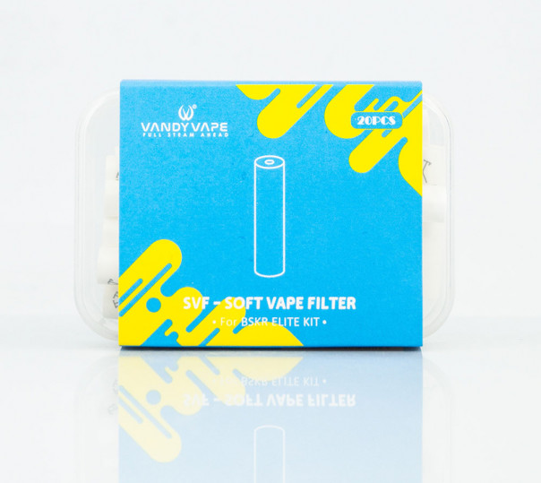 Фильтры для электронной сигареты Vandy Vape BSKR Elite Kit Filters (20 штук)