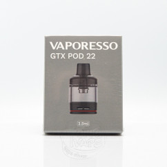 Пустой картридж GTX 22 Empty Cartridge 3.5ml для GTX GO 40