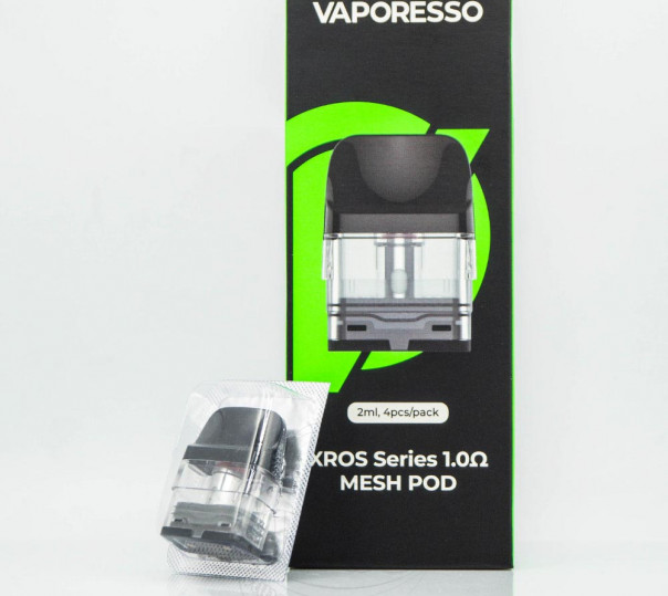 Картридж для многоразовой POD системы Vaporesso Xros, Mini, Nano, 3, 3 Mini, 3 Nano, 2, Pro, Cube, 4, 4 Mini 2ml/3ml