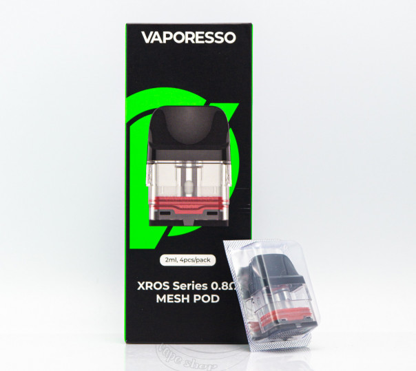 Картридж для багаторазової POD системи Vaporesso Xros, Mini, Nano, 3, 3 Mini, 3 Nano, 2, Pro, Cube, 4, 4 Mini 2ml/3ml