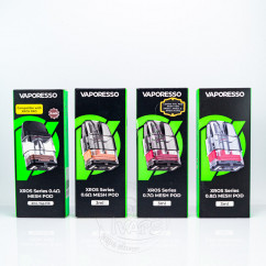 Картридж для Vaporesso Xros, Mini, Nano, 3, 3 Mini, 3 Nano, 2, Pro, Cube, 4, 4 Mini 2ml/3ml