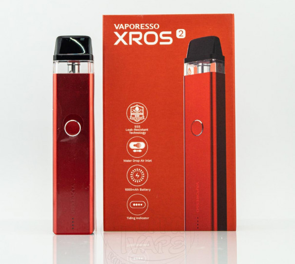 Vaporesso XROS 2 Pod Kit 1000mAh Многоразовая POD система