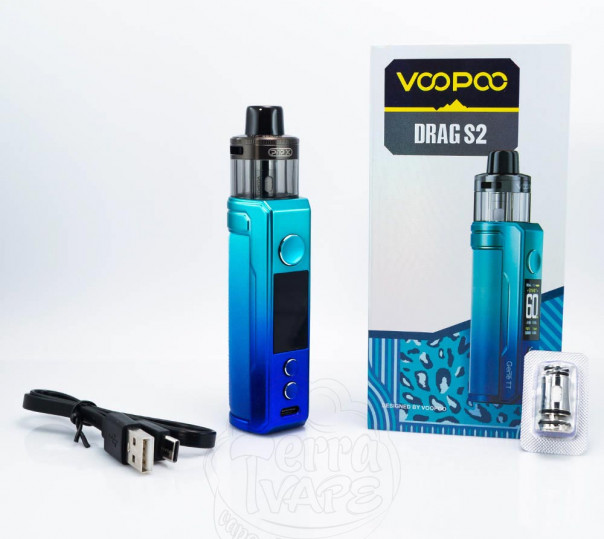 Voopoo Drag S2 Pod Mod Kit 2500mAh Електронна сигарета POD MOD