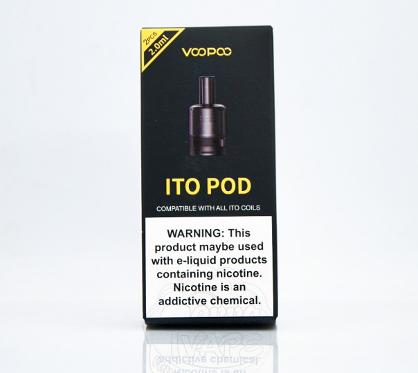 Пустой картридж ITO Pod Cartridge для Voopoo Doric Q / Doric 20 SE Kit 2ml (БЕЗ ИСПАРИТЕЛЯ)