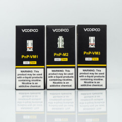 Випаровувач VooPoo PnP Coil для Drag e60, Drag S, Argus Pro, Vinci Mod Pod та ін. Багаторазова POD система