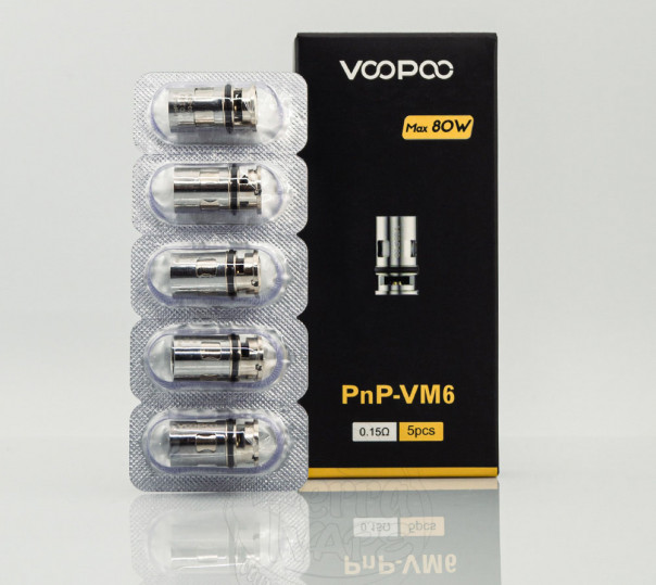 Випаровувач VooPoo PnP Coil для Drag e60, Drag S, Argus Pro, Vinci 3 Mod Pod та інших