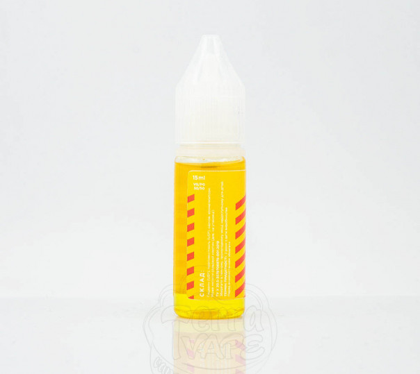 Жидкость WES Energy Salt #1 Yellow 15ml 50mg на солевом никотине со вкусом дыни и клубники