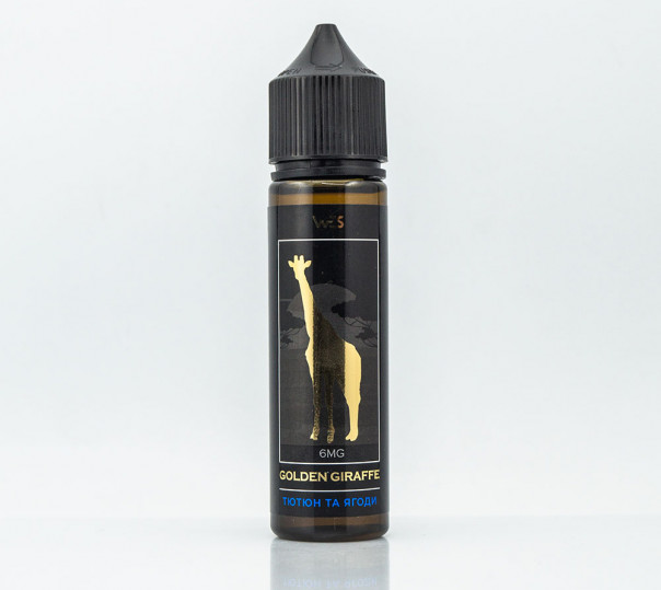 Жидкость WES Golden Giraffe Organic #3 Табак с ягодами 60ml 3mg на органическом никотине