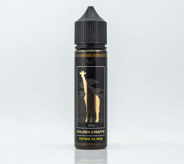 Жидкость WES Golden Giraffe Organic #4 Табак с медом 60ml 6mg на органическом никотине