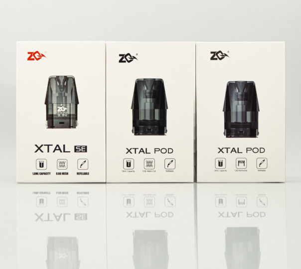 Картридж для многоразовой POD системы ZQ Xtal, SE, SE+ Kit 1.8ml